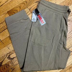 32 Heat Cool Mens Active Track Joggers Comfort Chinchilla XL